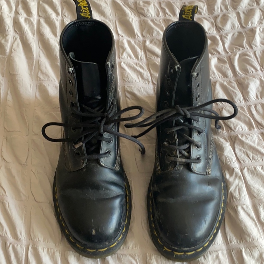 Black Doc Martin’s in good used condition